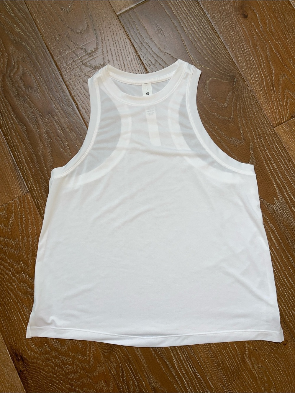 lululemon athletica White Performance Tank